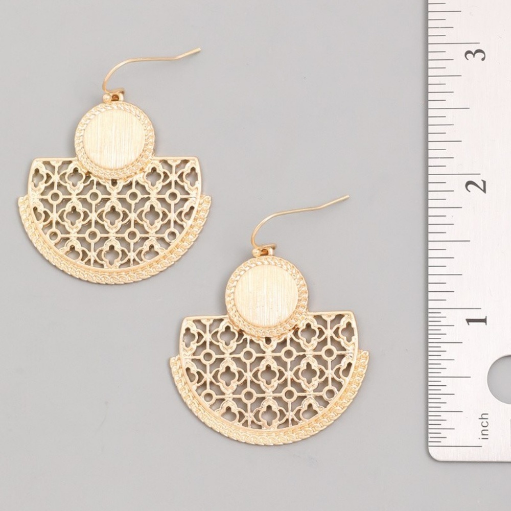Paris&Pearle Body & Sol Drop Earrings - Picture 3 of 3